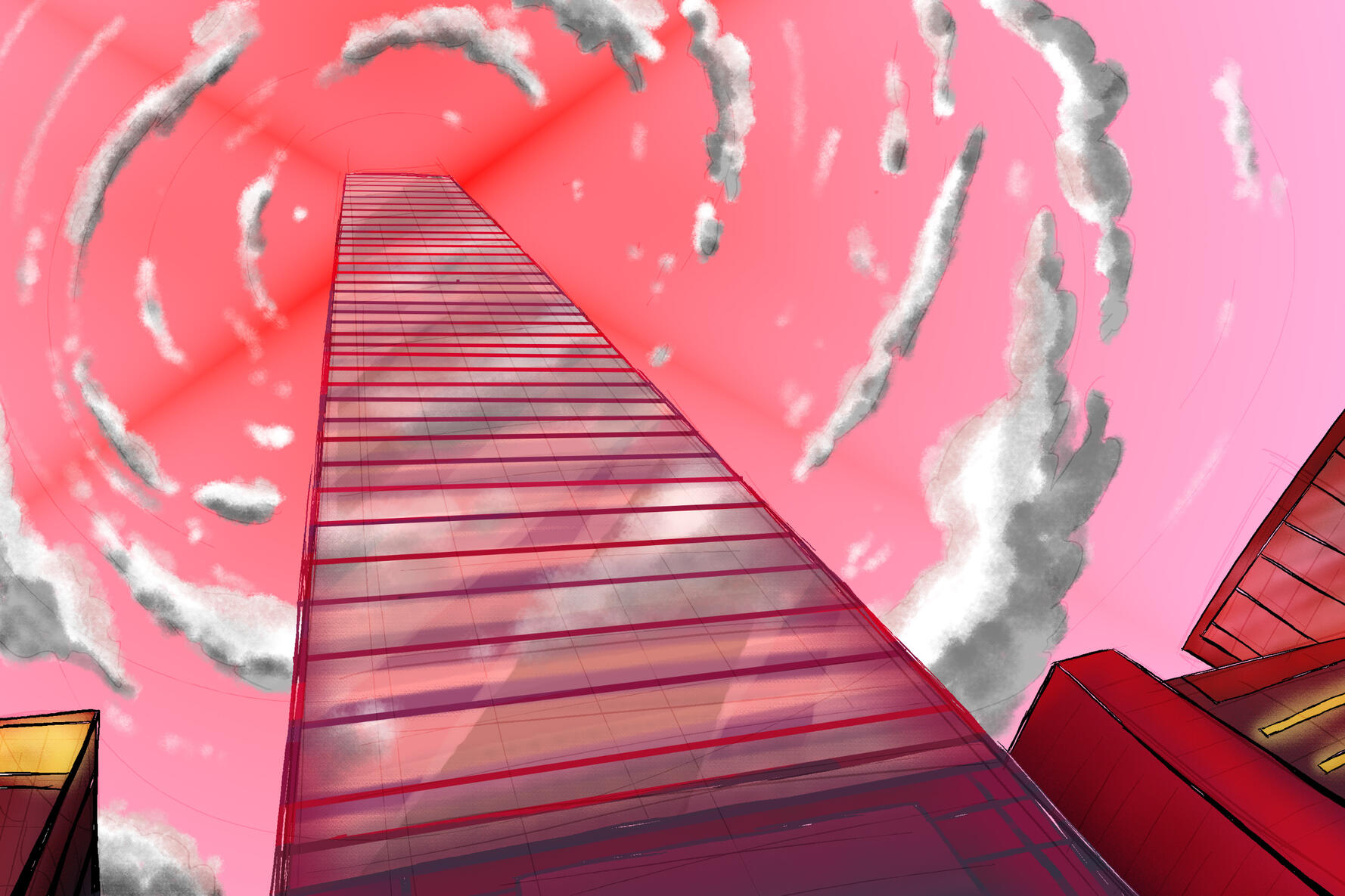 Scary Skyscraper Evil Skyscraper