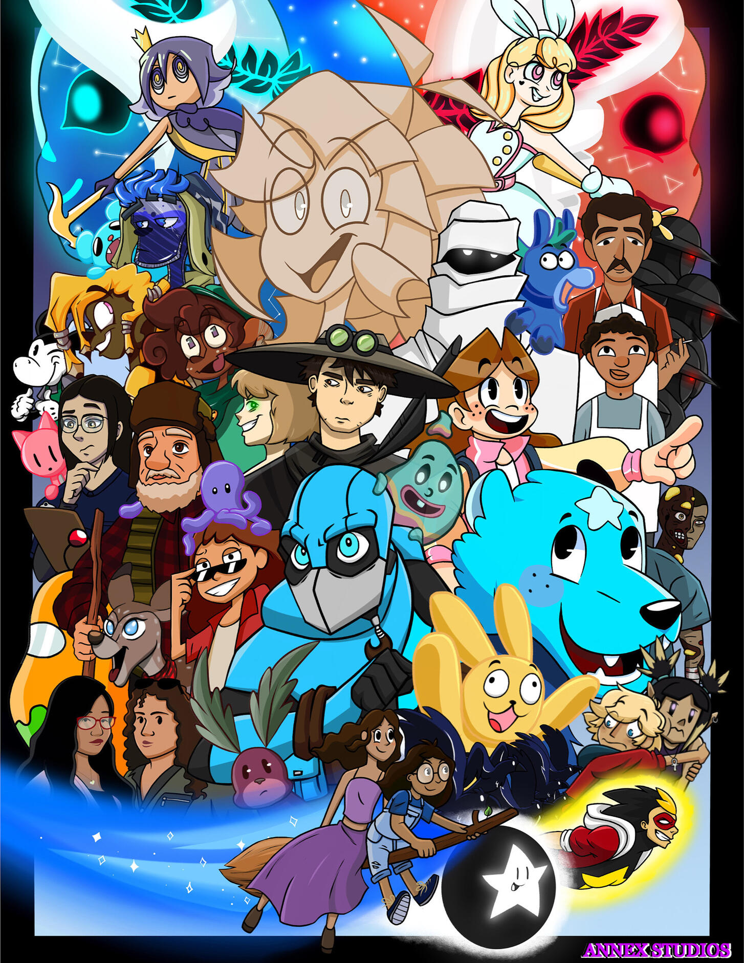 90% of these characters are not my own